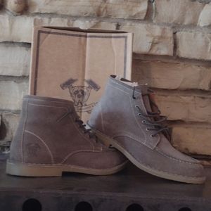 Hound and Hammer cooper suede gray